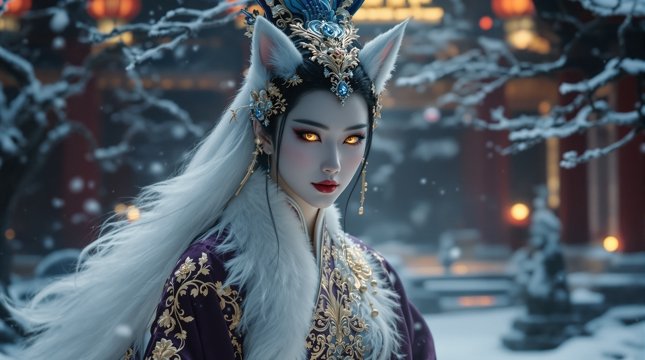 白狐之约 海报