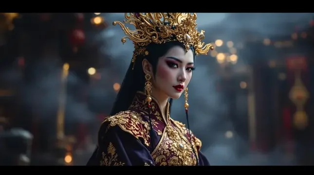 鎏金妖后 海报